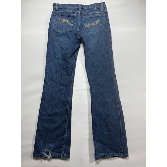 Wrangler 20X Youth Boys Bootcut Blue Denim Jeans - Size 16 (29x30.5) *READ* - Picture 2 of 5